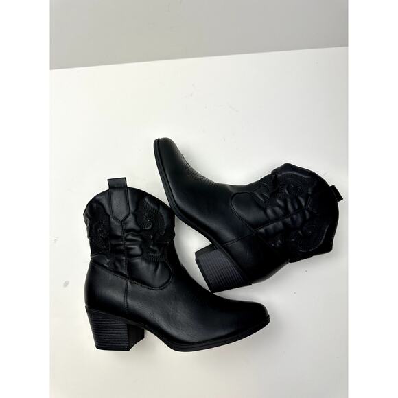 Ankle Western Cowgirl Boots - Picture 1 of 4